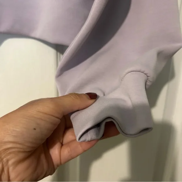 Lululemon softstreme perfectly oversized cropped crew - Picture 7 of 12